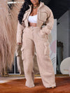 11urban Fleece Jacket & Cargo Pants Set